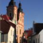 Městský úřad a město Nepomuk