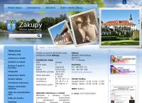 Webová stránka Městský úřad Zákupy