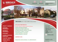 Webová stránka Město Mirovice