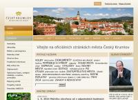 Webová stránka Město Český Krumlov